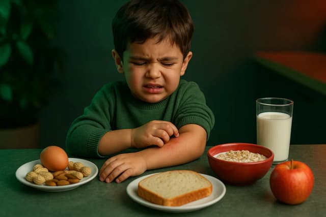 پیشگیری و درمان آلرژیهای غذایی در کودکان