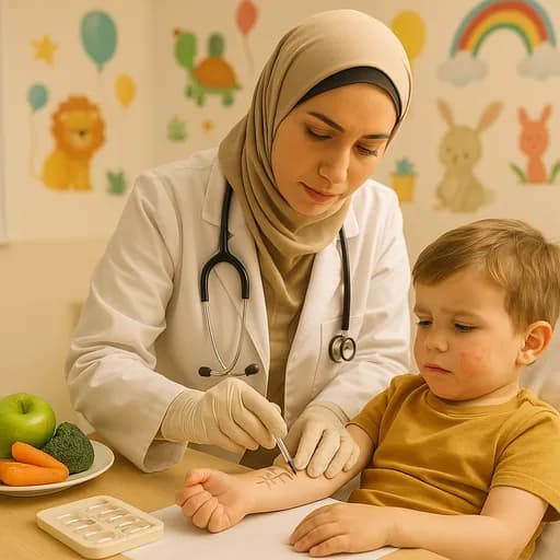 پیشگیری و درمان آلرژیهای غذایی در کودکان